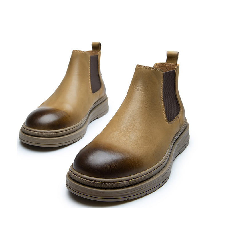 ChicHide Leisure Slip-On Ankle Boots