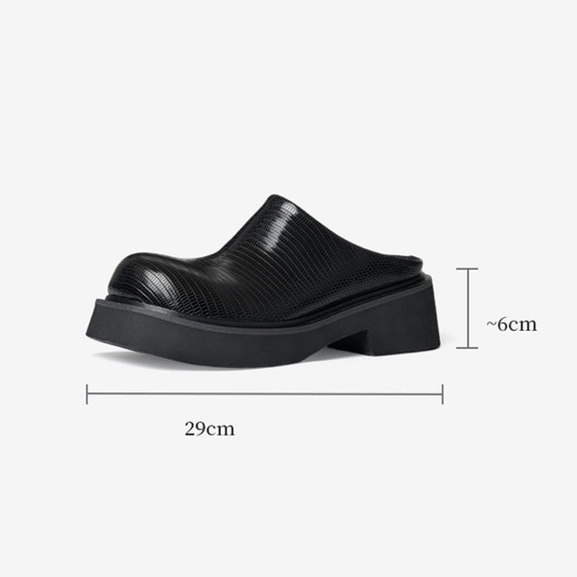 Luxalon Wedding Platform Slip Shoes
