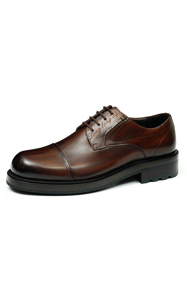 AlliElegance Luxe Brogue Oxford Dress Shoes