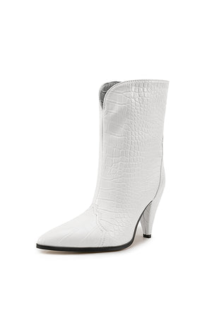 Serpatura Luxalon Alligator Pattern Event Boots