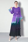 Trendy Pleated Oversized Dresses