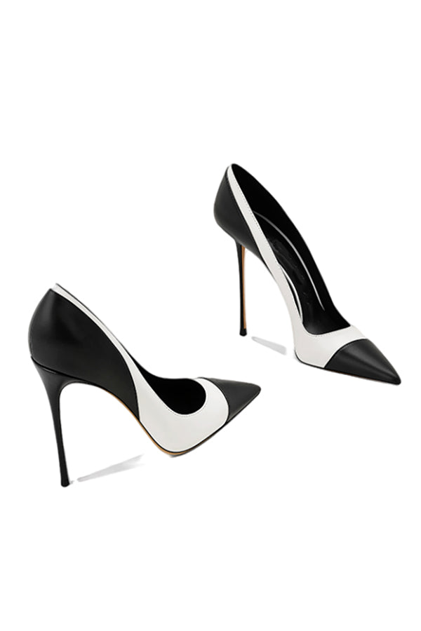 Auranette Glimmer Pointed Chic Heels