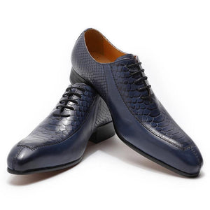 SerpentLux Exquisite Pointed Toe Oxford Shoes