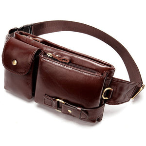 Luxury Exotic Leather Travel Chest Pack