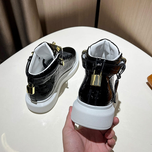 Sovereign High-Top – Glossy Black