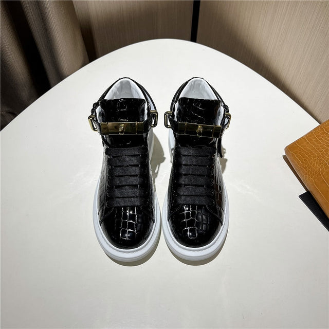 Sovereign High-Top – Glossy Black