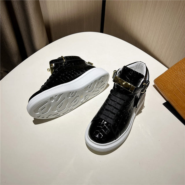 Sovereign High-Top – Glossy Black