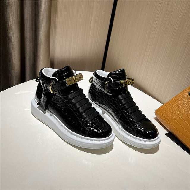 Sovereign High-Top – Glossy Black