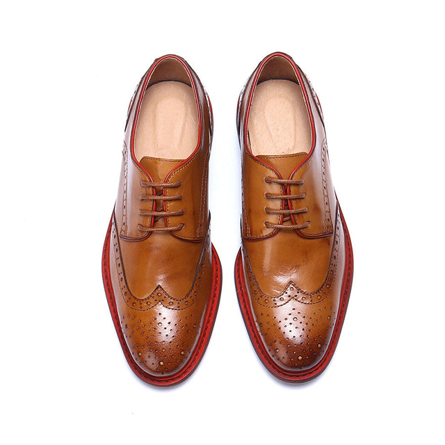 RetroLuxe Chic Lace-up Oxford Flats