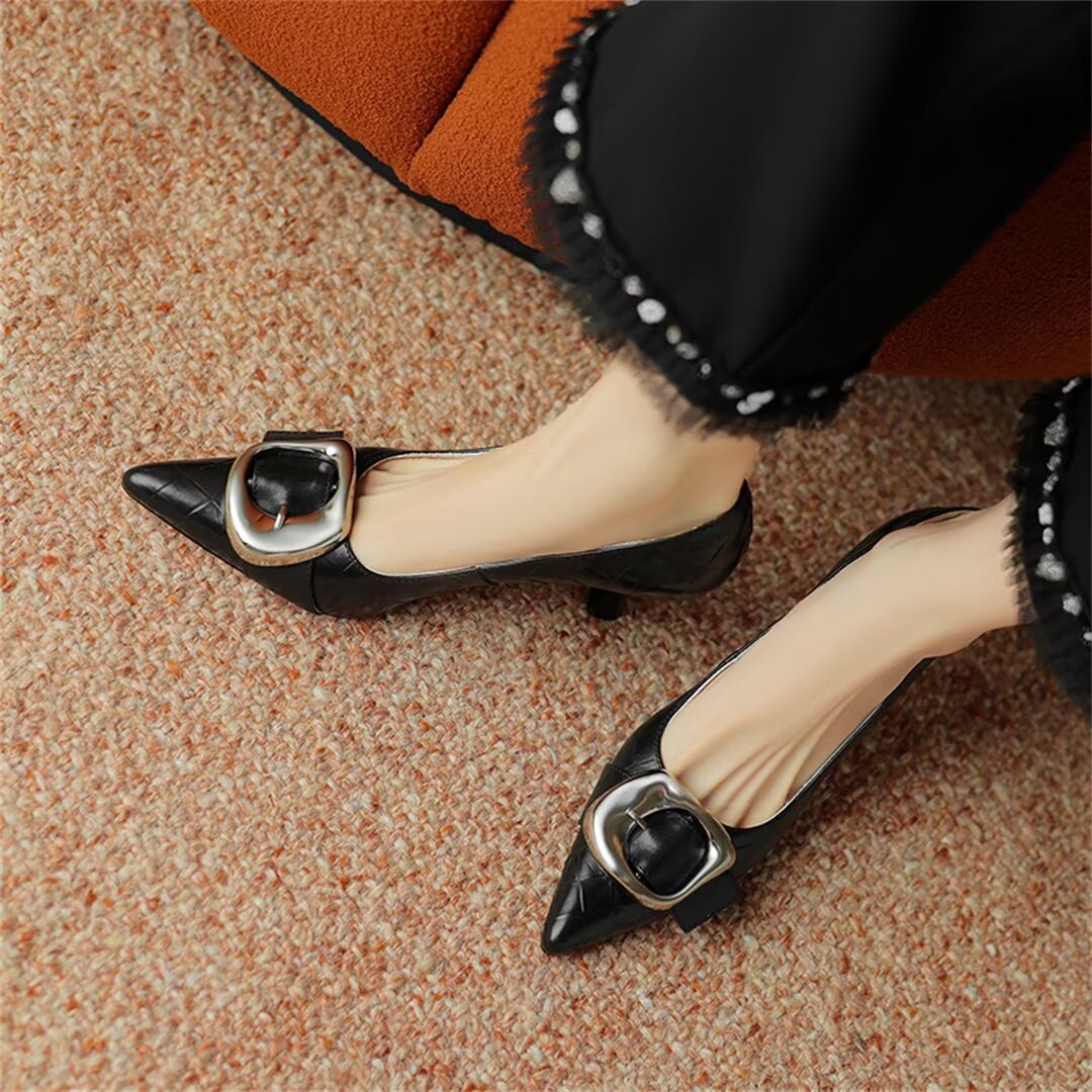 Elegant Pointed Toe High Heels