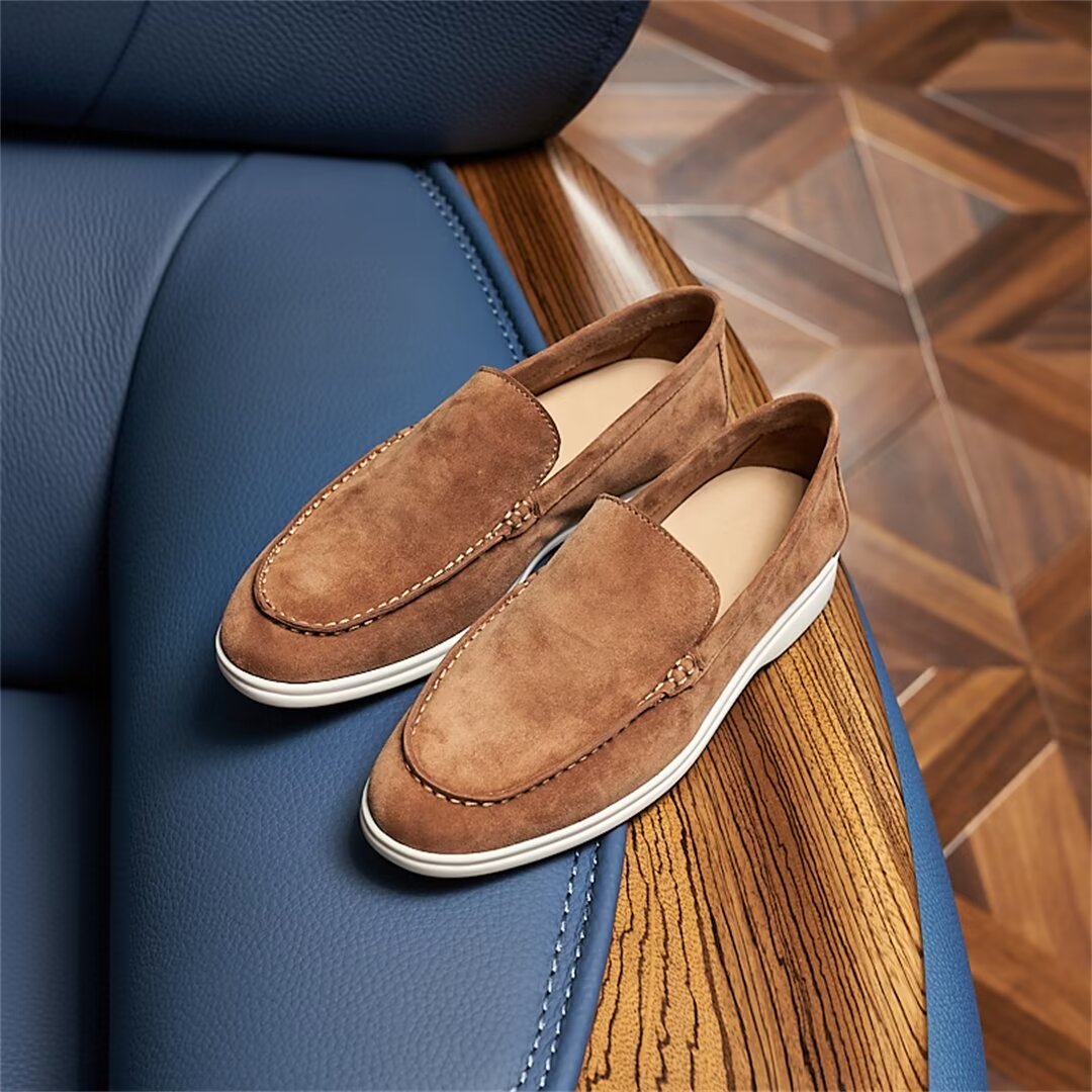 SmoothSail Leather Men's Loafers