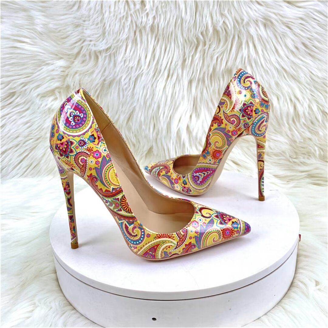 ElegantPeak Microfiber Heels