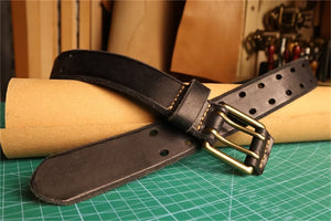 Premium Cowskin Belt with Elegant Buckle