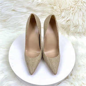 Trendsetters' Pointed Toe Heels