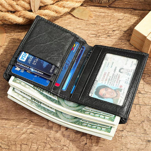 Elite Status Men's Exotic Leather Wallet