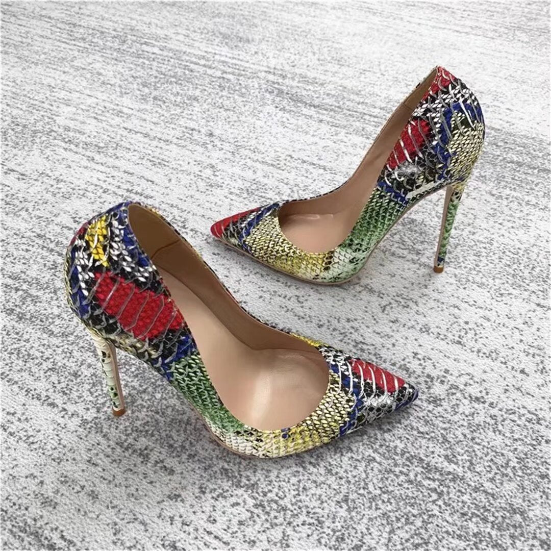 ElevateElegance Microfiber Heels