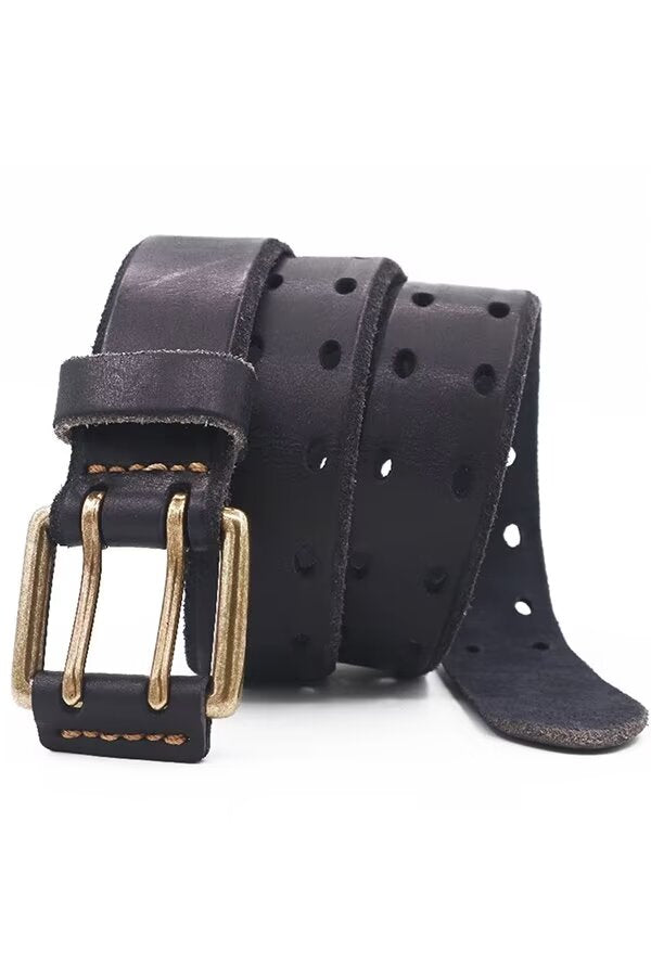 Premium Cowskin Belt with Elegant Buckle