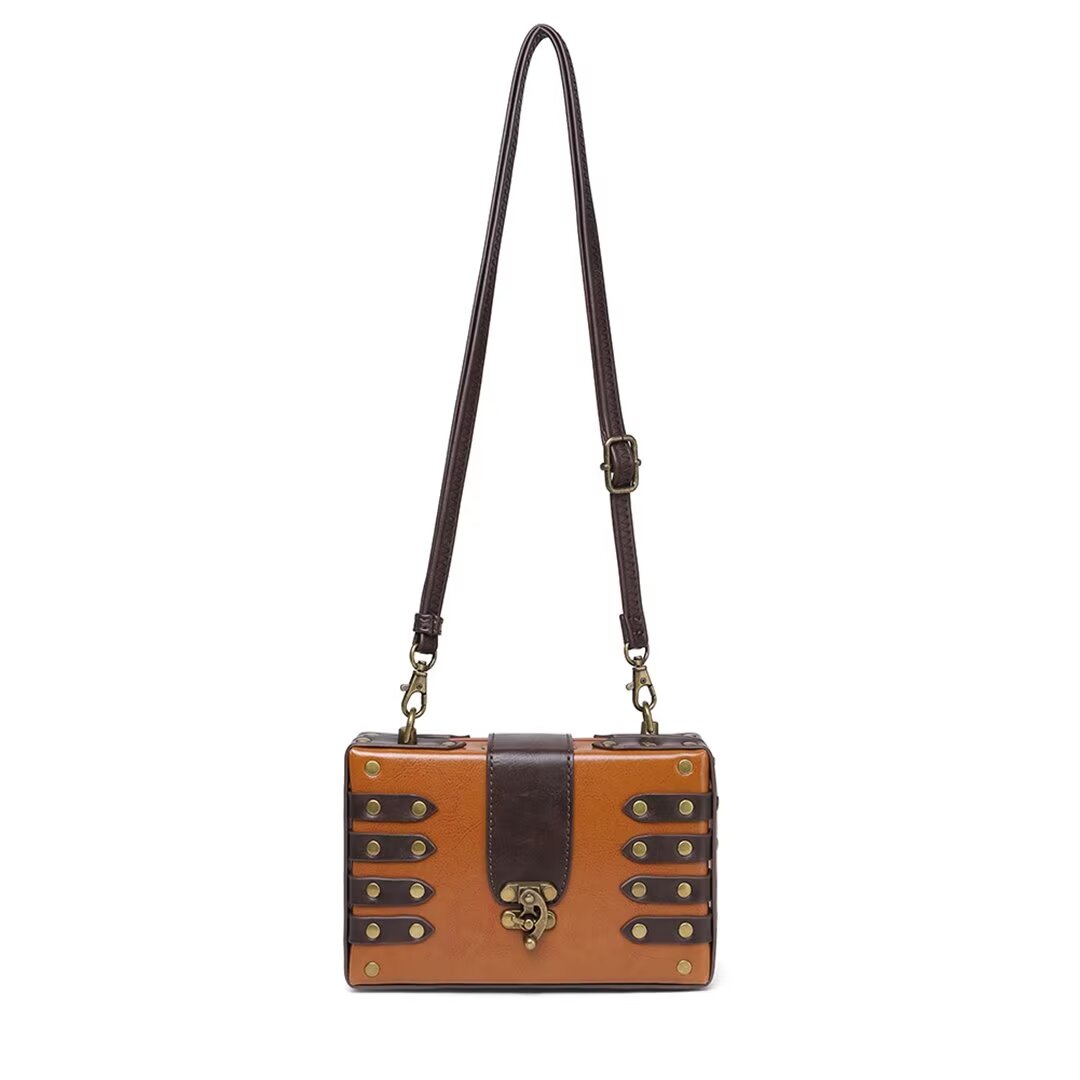 Trendsetting Tote with Lock Buckle Detail