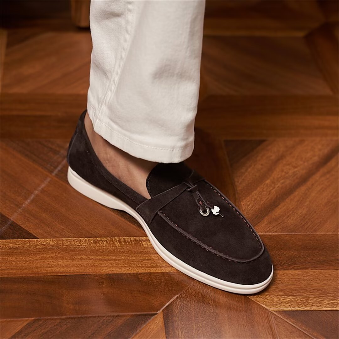 SleekStep Leather Loafers for Men