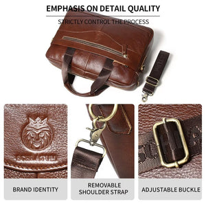 Regal Square Leather Portfolio