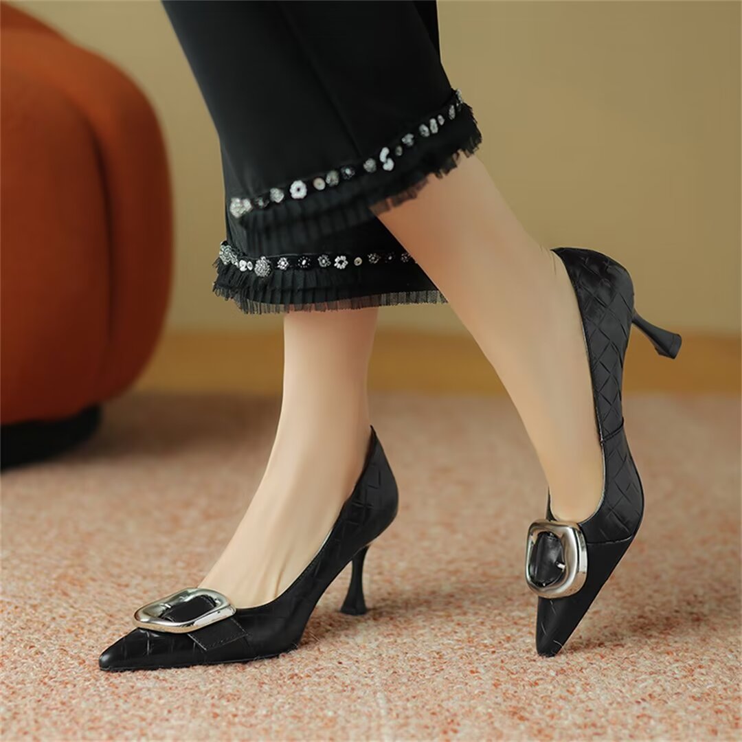 Elegant Pointed Toe High Heels