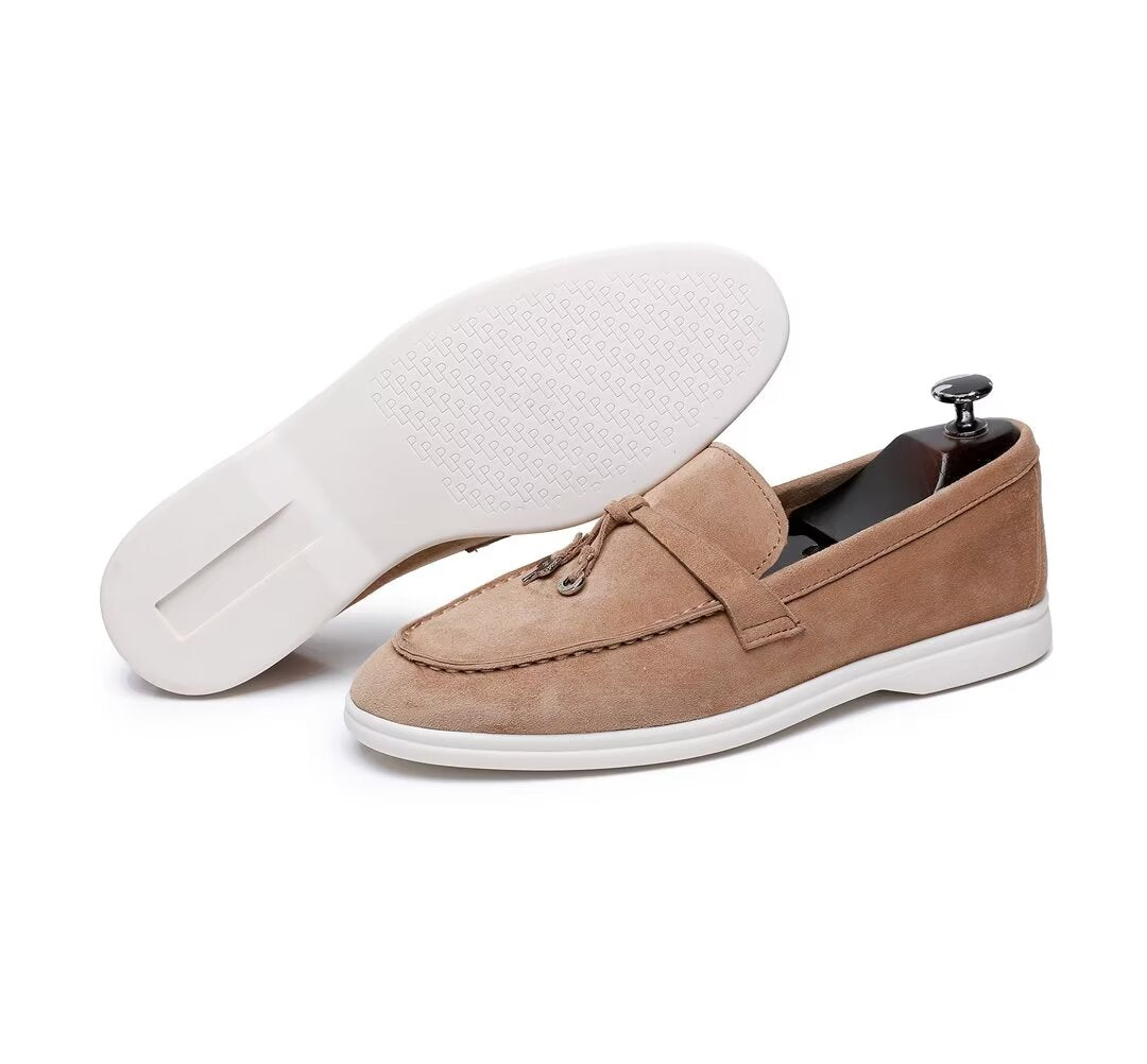 SleekStep Leather Loafers for Men