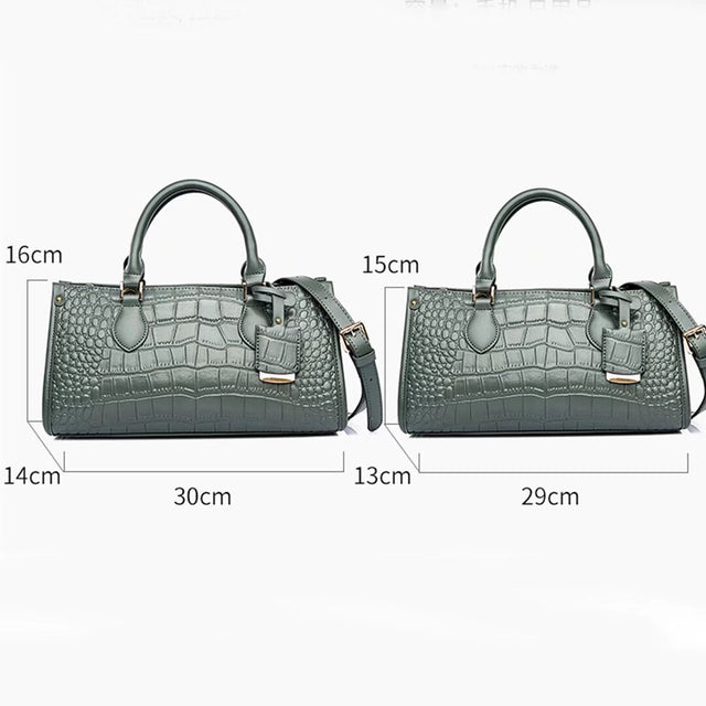 GlamGator Textured Handbag
