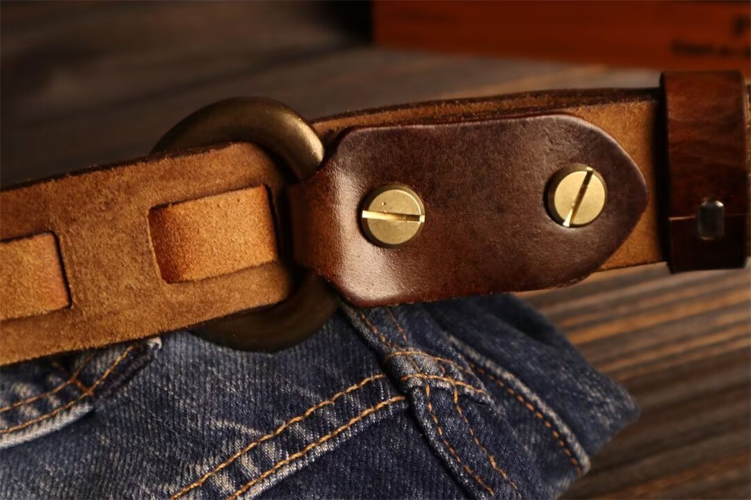 Gentleman's Choice Cowskin Belt