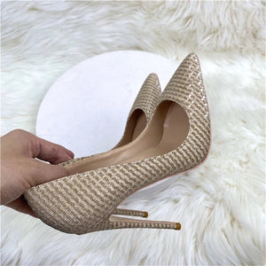 Trendsetters' Pointed Toe Heels