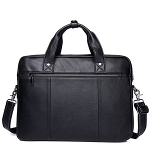 Square Sovereign Leather Tote