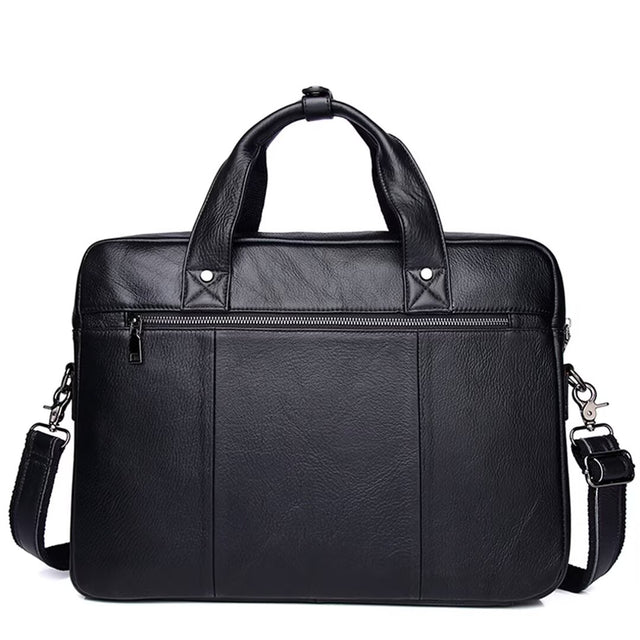 Square Sovereign Leather Tote
