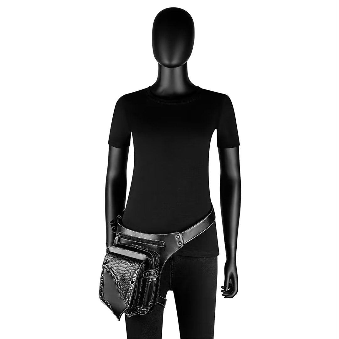 Sleek Unisex Leather Tote