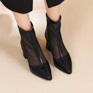 ChicElegance Cow Leather Pumps
