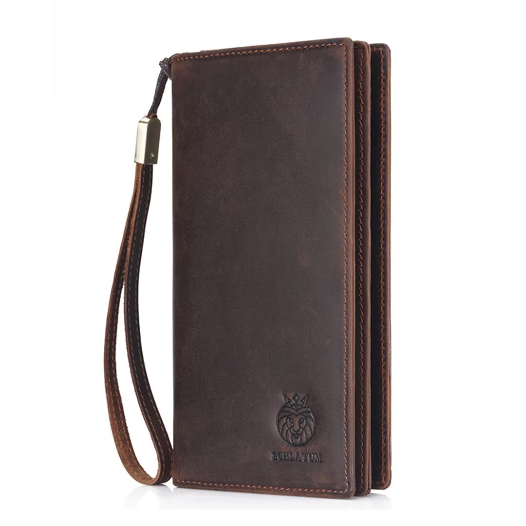 Elite Spacious Cowhide Wallet