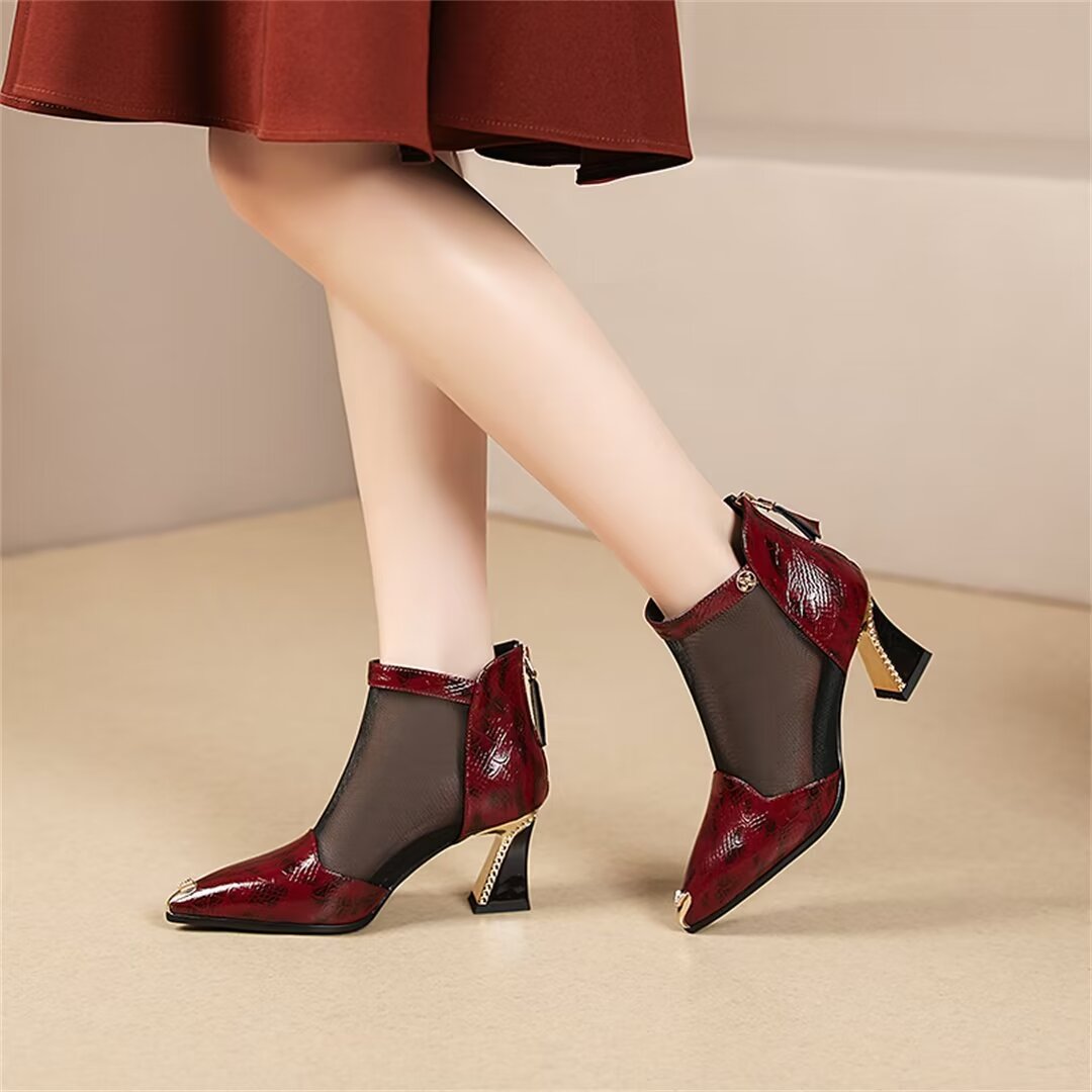 SleekZip Elegance Pumps