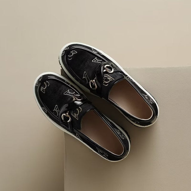 Luxury Leather Slip-On Loafers