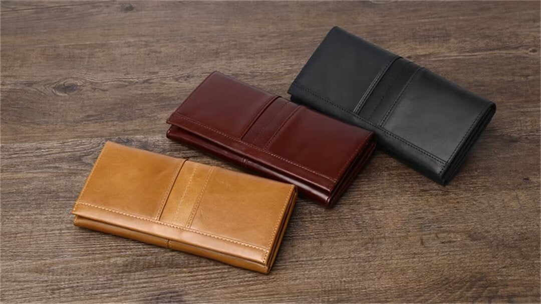 Executive Long Leather Wallet