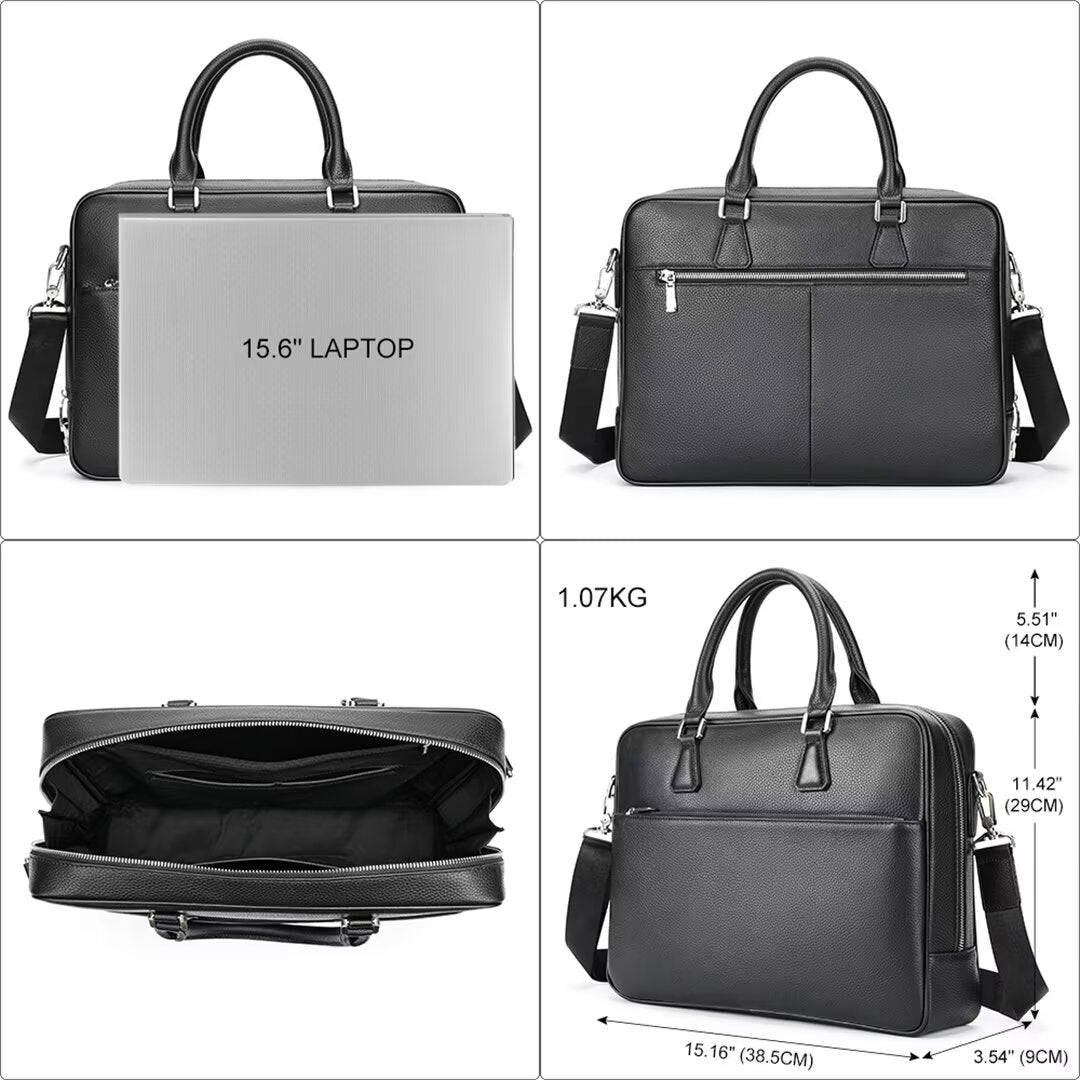 Executive Elite Men's Leather Bag