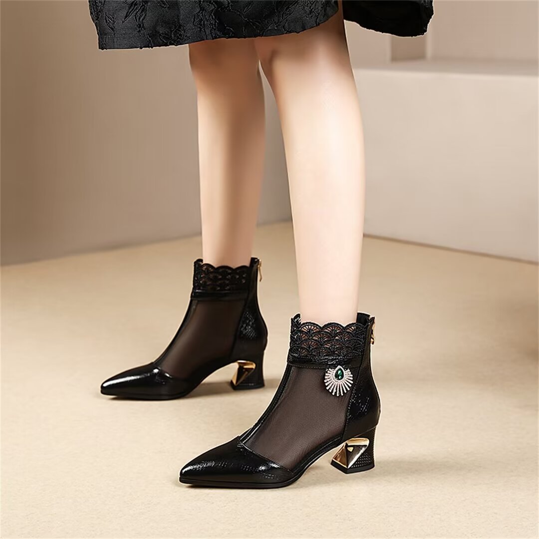 ElegantStride Leather Pumps