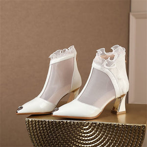 RefinedZip Elegance Heels