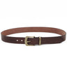 Heritage Cowskin Belt with Copper Detail