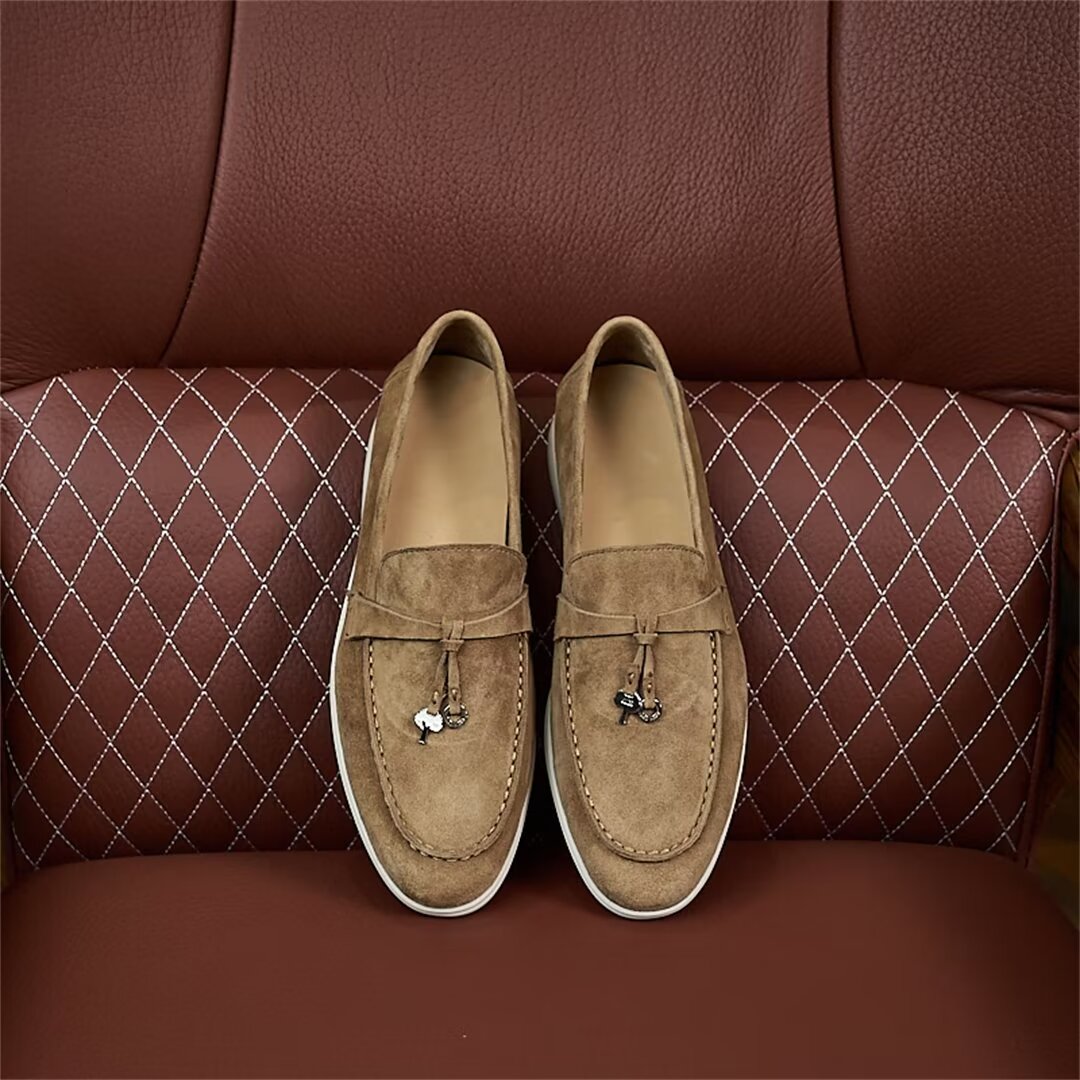 SleekStep Leather Loafers for Men