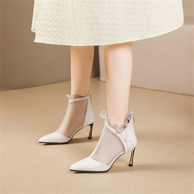 ModernElegance Zip Heels