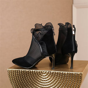 ModernElegance Zip Heels