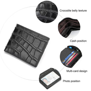 Ebonique Wallet with Zipper