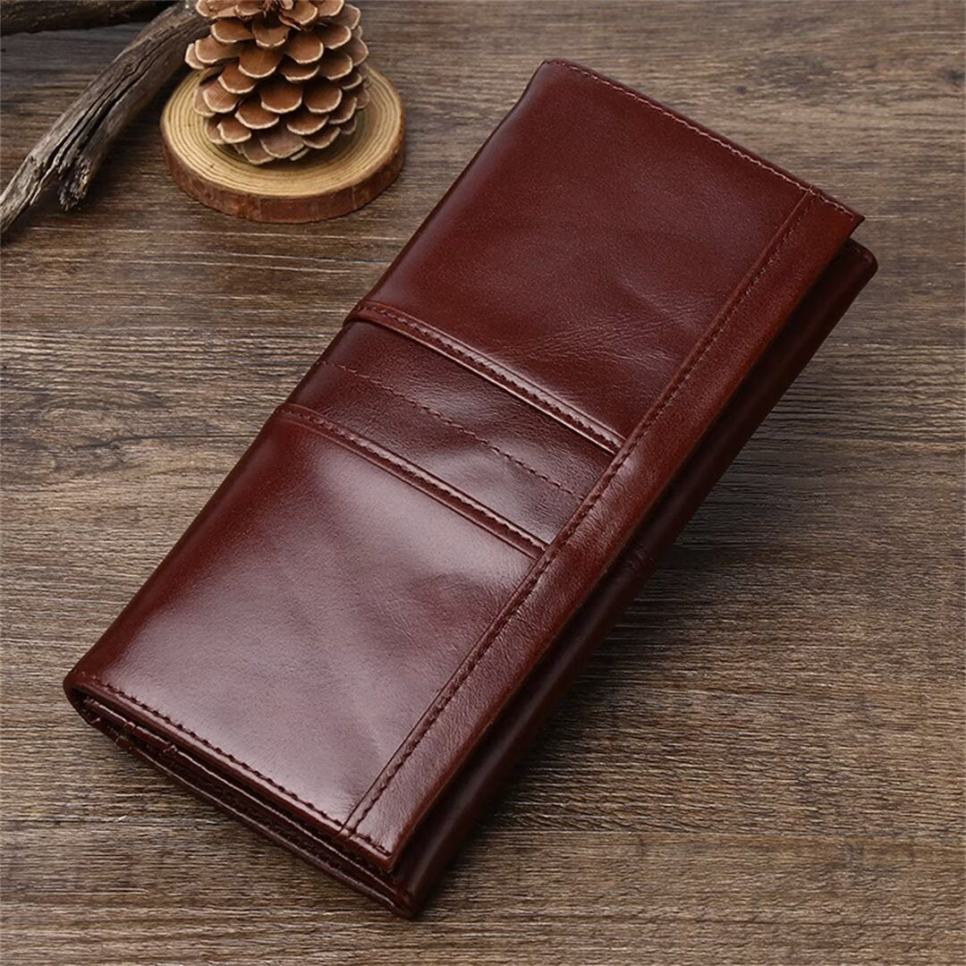 Executive Long Leather Wallet