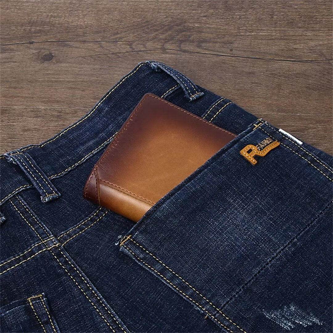 Compact Urban Cowhide Wallet