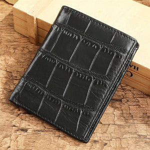 Elite Status Men's Exotic Leather Wallet