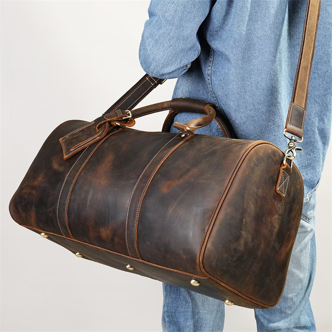 Luxe Leathercraft Casual Tote