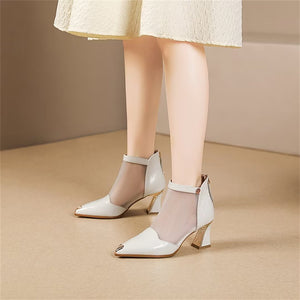 SleekZip Elegance Pumps